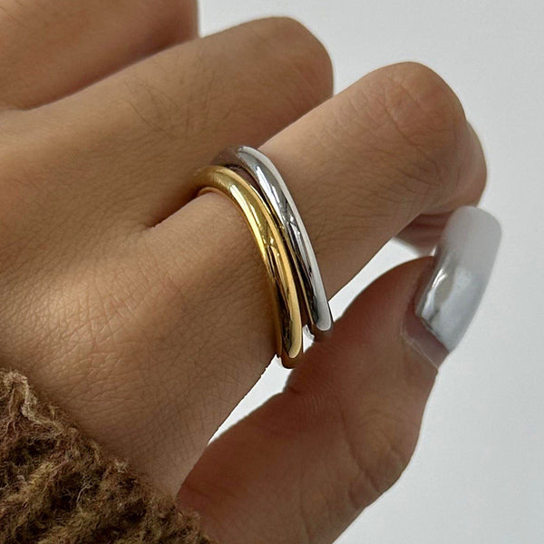 Glamour Gold & Silver Rings