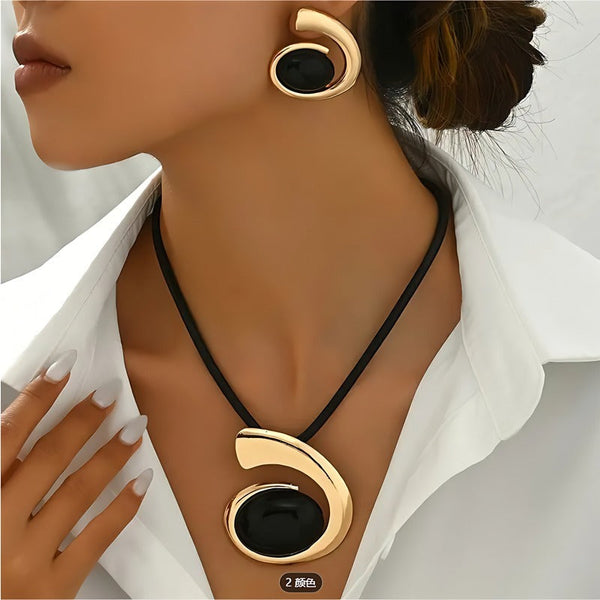 Chic Geometric Jewelry Set
