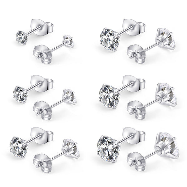 Sparkling Butterfly Stud Earrings
