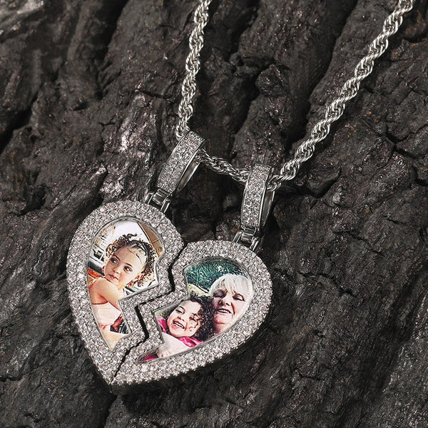 Heart Photo Memory Necklace