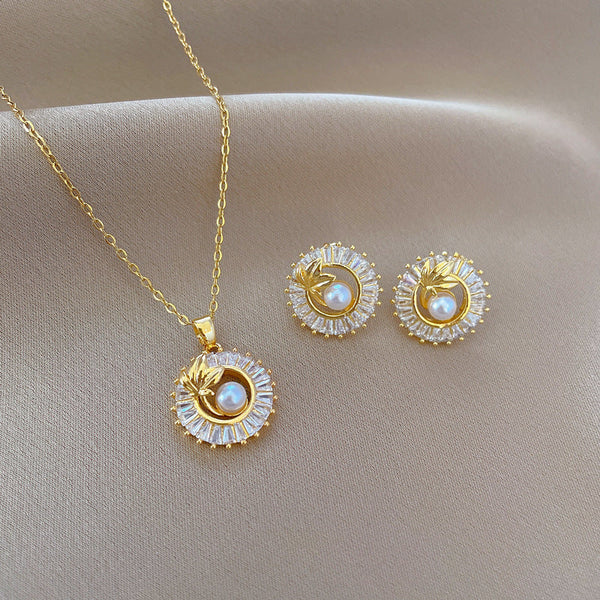 Dazzling Diamond Men's Jewelry Set - Paintsy - - Paintsy Jewelry & Watches