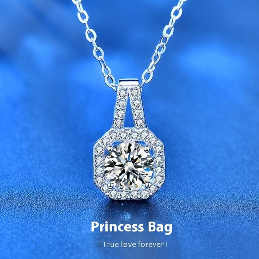 Sparkle Elegance Sterling Necklace - Paintsy - 5 - My Store
