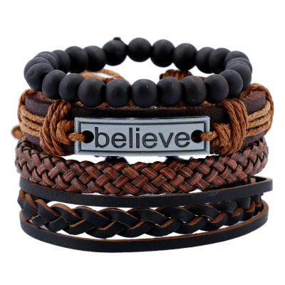 Classic Leather Men's Bracelet