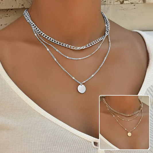 Elegant Layered Necklace Set