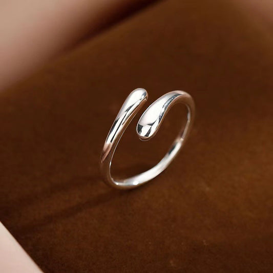 Elegant Embrace Open Ring